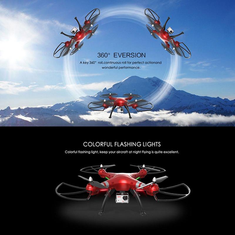 [Mã 159ELSALE hoàn 7% đơn 300K] Syma X8HG 2.4G 4CH 6-Axis RC Quadcopter với Wifi FPV 8MP Camera