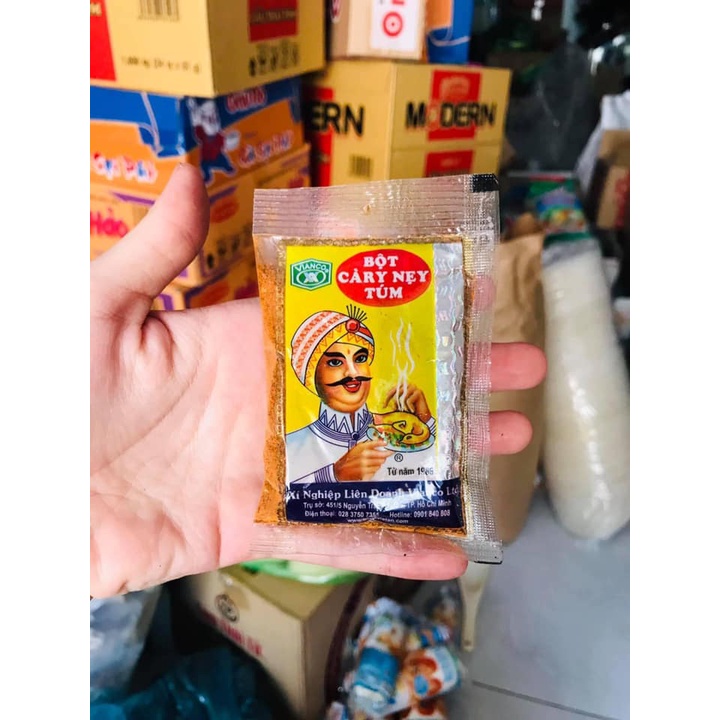 COMBO 20 GÓI BỘT CÀ RY NẸY TÚM ( gói 20gr )