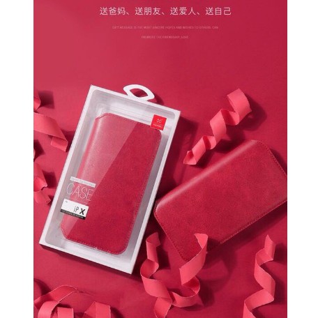 Bao da kiêm ví cho điện thoại Samsung Note 8, Note 9, Note 10 Thương hiệu Xundd