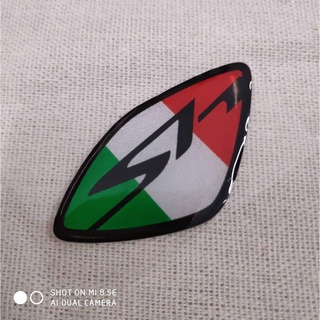 TEM LOGO CHỮ SH TRANG TRÍ XE (MÀU CỜ NƯỚC Ý)