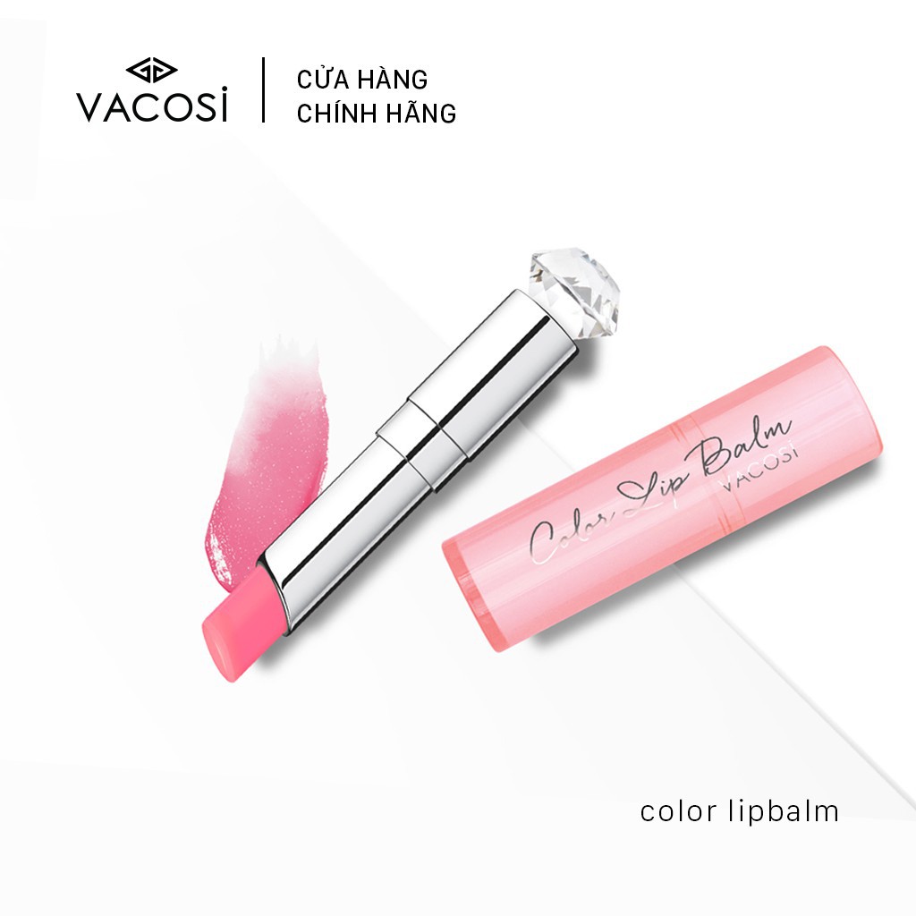 SON DƯỠNG CÓ MÀU VACOSI - PK01: Pinkle Bell