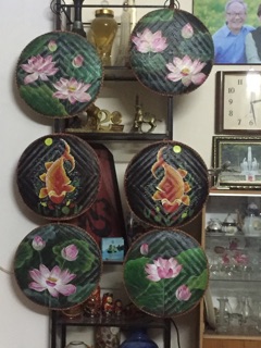 Tranh gà trống phong thuỷ 40cm