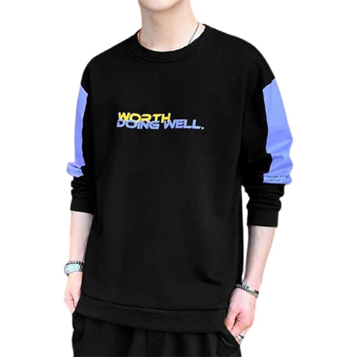 [nhập "GOLD5K150" hoàn xu 10%]  áo thun tay dài cổ tròn Vải Thun Cotton cao cấp mềm mịn co giãn thoáng mát - ATTD6