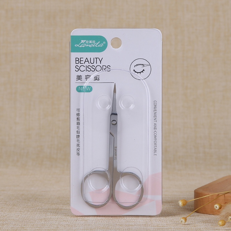 Kéo Mũi Cong / Nhọn Inox Meilamei Scissors Cắt Tỉa Tóc, Lông Mũi, Lông Mi, Lông Mày