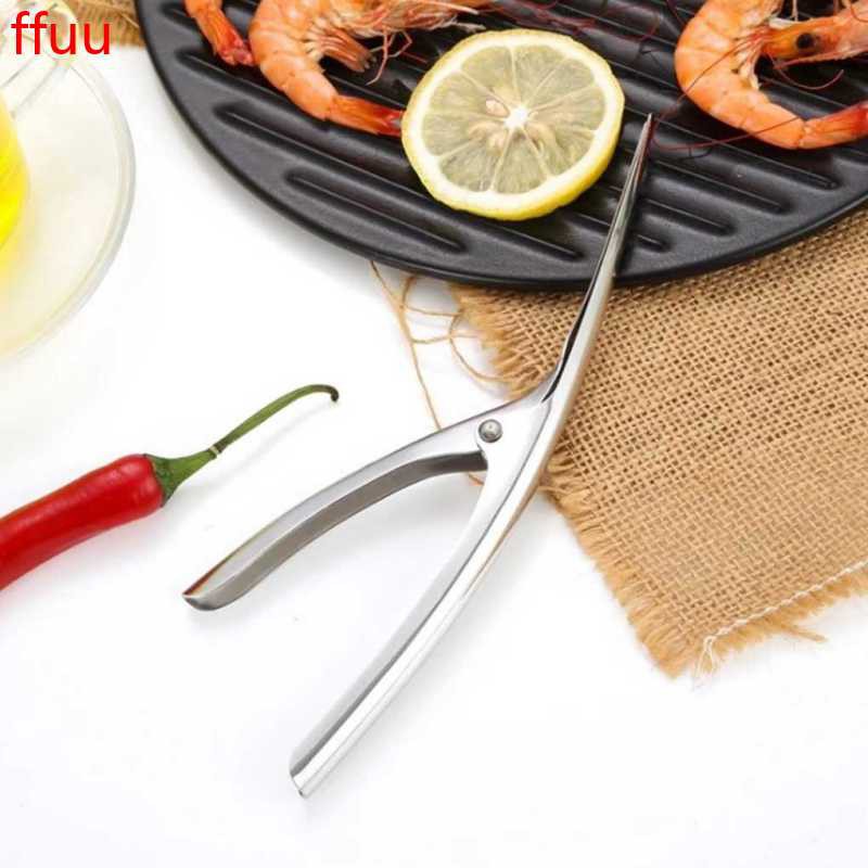 Dụng Cụ Lột Vỏ Tôm Bằng Thép Không Gỉ Tiện Lợi