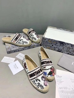 Slip on dior hoạ tiết mới