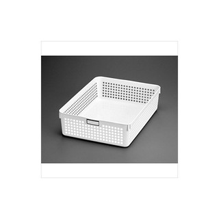 Khay Lưới Nhựa Chữ Nhật Inomata 4586 Trắng