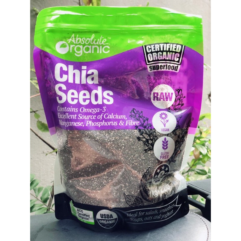 HẠT CHIA ÚC ORGANIC CHIA SEED 1KG | BigBuy360 - bigbuy360.vn