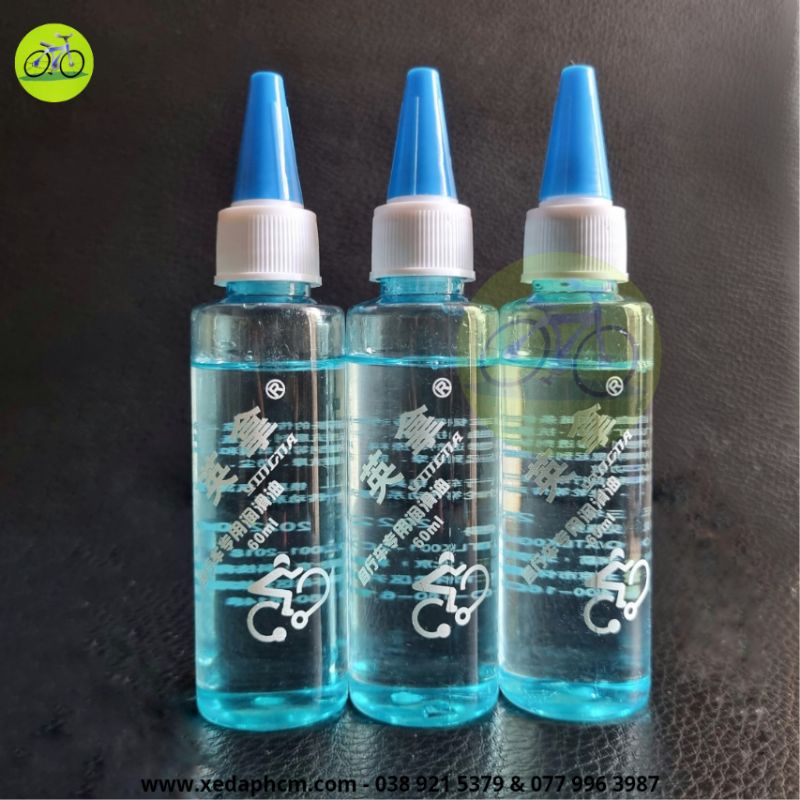 Dầu Tra Sên, Xích, Líp Xe Đạp Xanh 60 ml