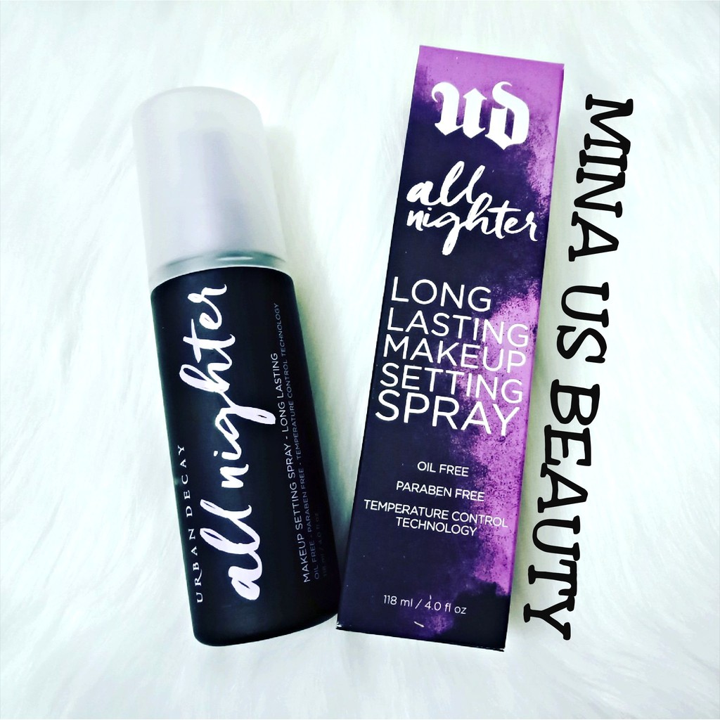 [15/30/118ml] Xịt khóa makeup Urban Decay all nighter | WebRaoVat - webraovat.net.vn