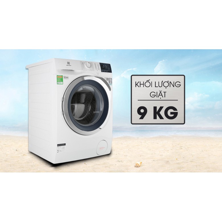 Máy giặt Electrolux 9 kg inverter lồng ngang EWF9024BDWB