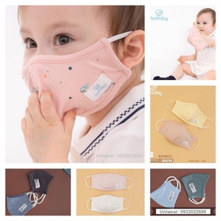 Khẩu trang trẻ em sợi tre kháng khuẩn Bu Baby
