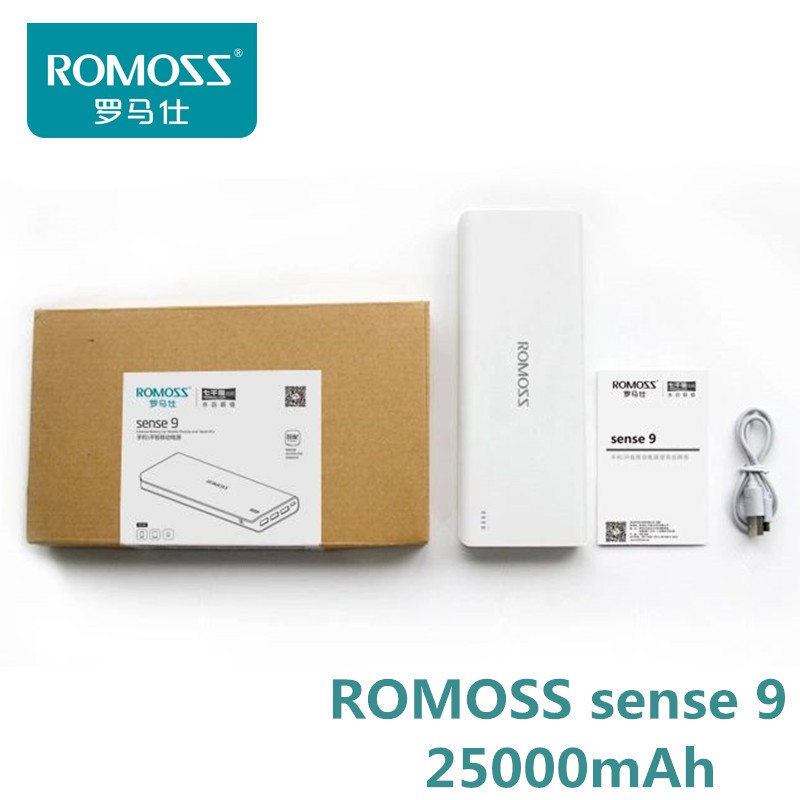 SẠC DỰ PHÒNG ROMOSS SENSE 4 Sense 9 Hàng Chính Hãng