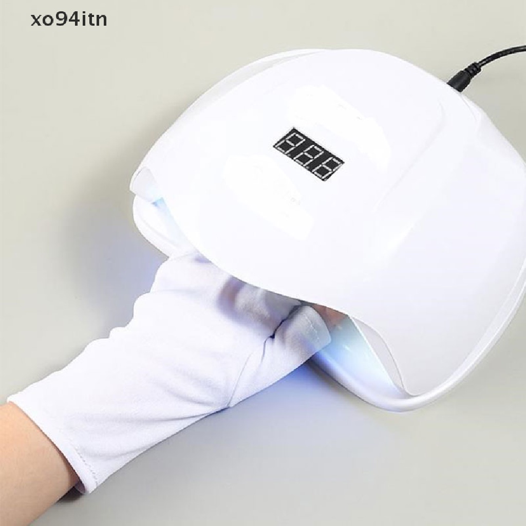 1 Đôi Găng Tay Chống Tia UV Bảo Vệ Móng