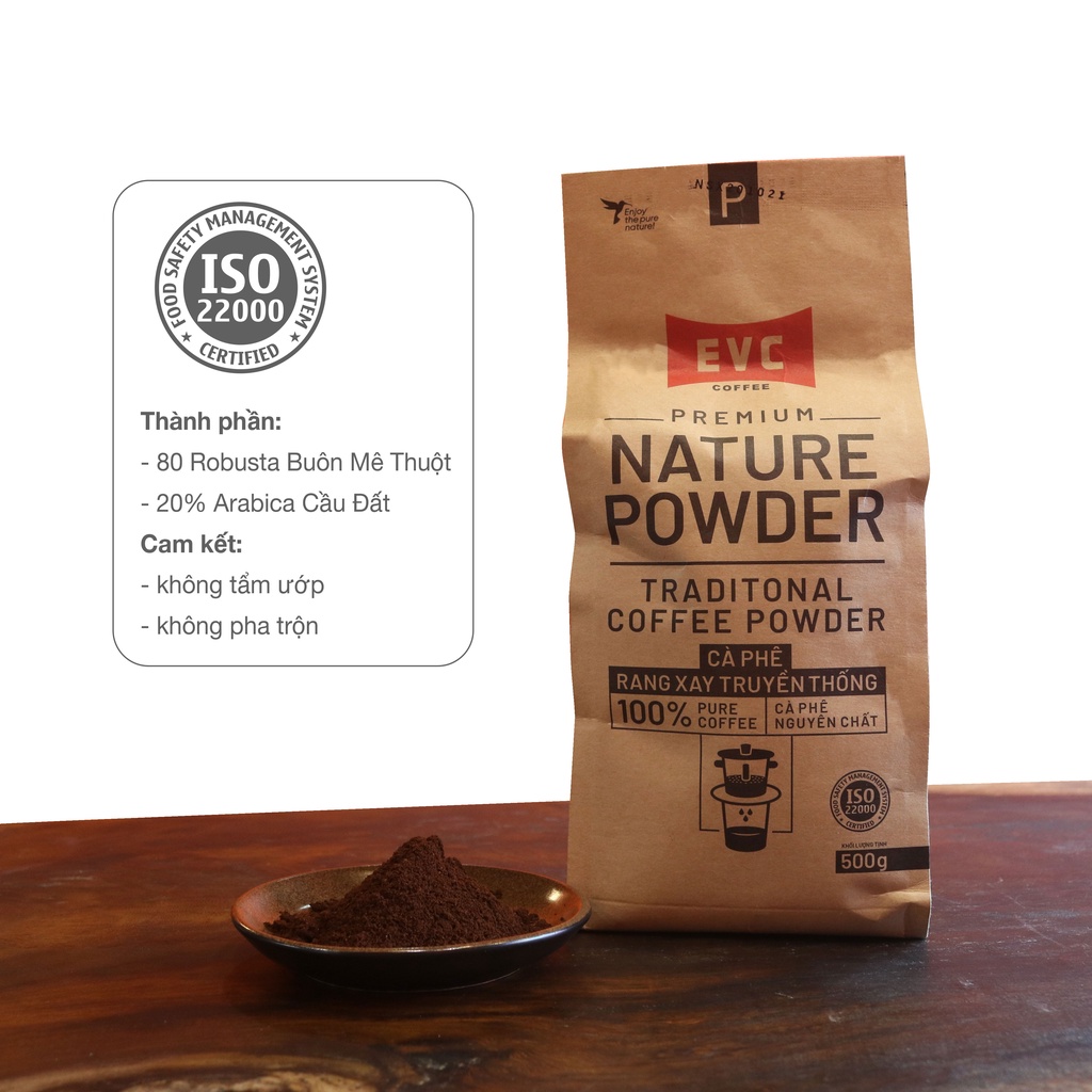 Cà phê rang xay nguyên chất pha phin - 20% Arabica Cầu Đất + 80% Robusta Honey Buôn Ma Thuột | BigBuy360 - bigbuy360.vn