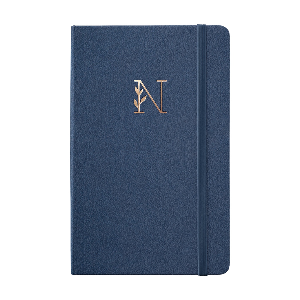 Sổ tay Your Name Letter N bìa da 196 trang