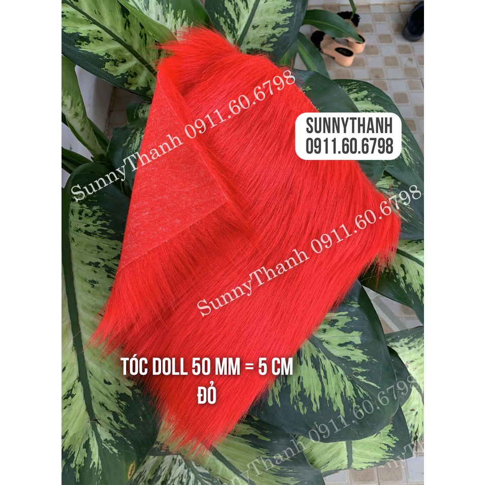 Tóc tơ 9cm và 5cm cho Doll thần tượng búp bê nhồi bông