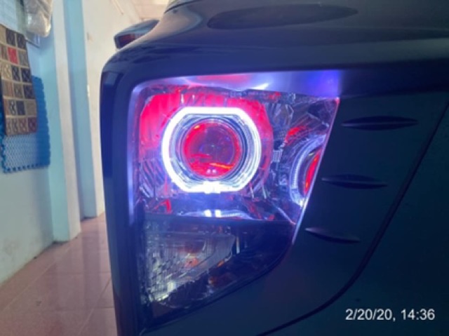 2 Led mắt quỷ cao cấp lắp cho đèn bi cầu ô tô, xe máy