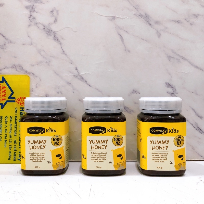 Mật Ong Manuka Comvita Honey For Kids Chiết Xuất Tự Nhiên Tăng Cường Sức Khỏe Cho Trẻ 500g