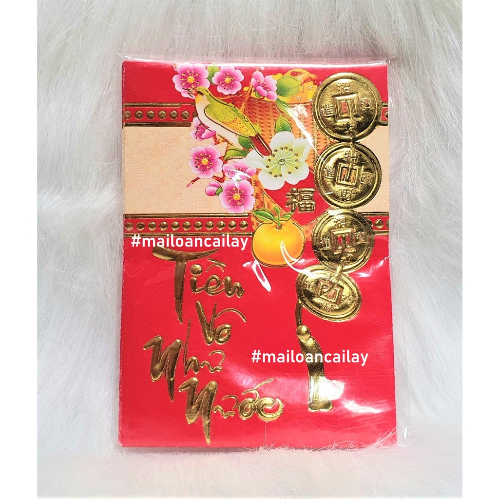 Bao Lì Xì Tết 2022 (1Combo/6cái Kích Thước Nhỏ)