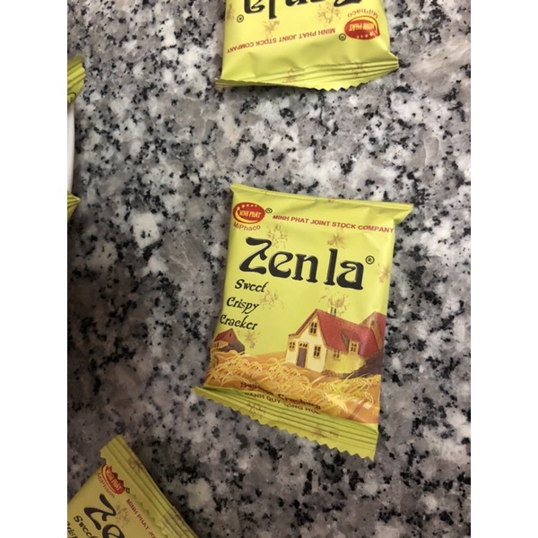 500g Bánh Quy Mè Vừng Zenla Đặc Biệt Thơm Ngon - Hàng Chuẩn Công Ty