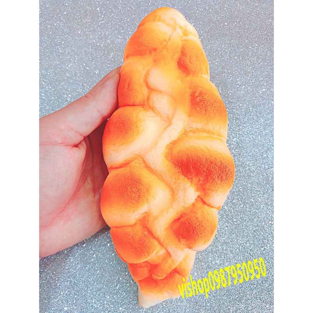 BÁN XẢ ĐỒ CHƠI SQUISHY BÁNH MỲ to đùng CỰC lớn