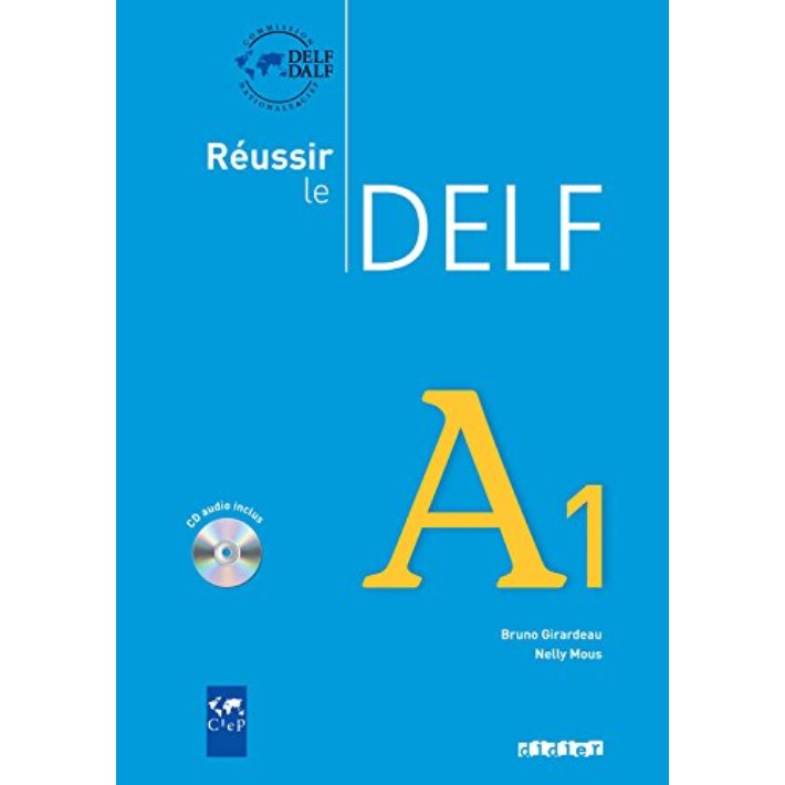 Sách - Pháp: REUSSIR LE DELF A1 (kèm CD)