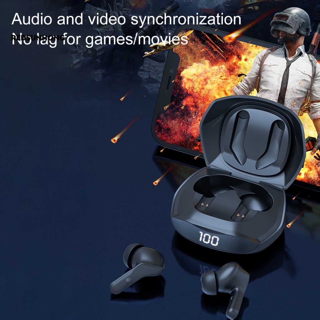 Tai Nghe Thể Thao Nhét Tai Bluetooth Không Dây Màn Hình LED Kỹ Thuật Số Chống Ồn Thông Minh Phong Cách Thể Thao 5.2