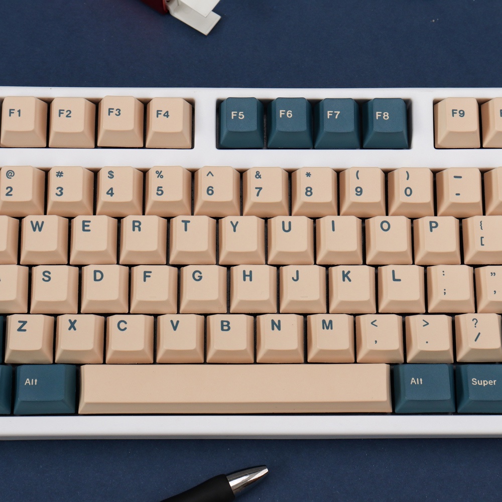 Gmk EarthTones  keycaps cherry profile Dye-Sublimation PBT keycap 129keys