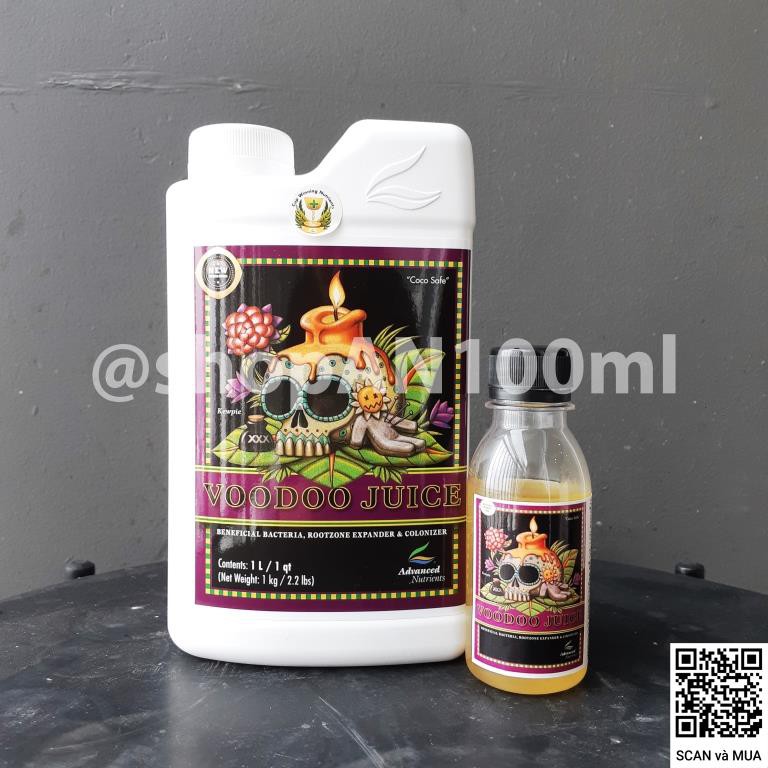 Nấm rễ cộng sinh Voodoo Juice - Advanced Nutrients 100ml Kích rễ mạnh tốt rễ