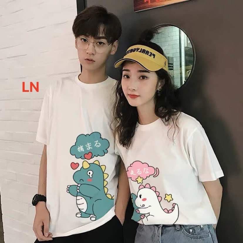Áo đôi khủng long siêu rẻ
