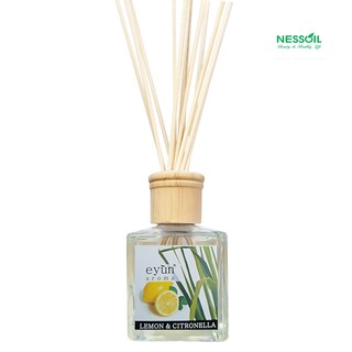 Bộ tinh dầu nước hoa thơm phòng sả Java + chanh  gồm 1 chai tinh dầu 150ml + 1 bộ 12 que mây khuếch tán tinh dầu