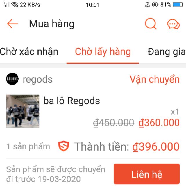 Balo regods full phụ kiện