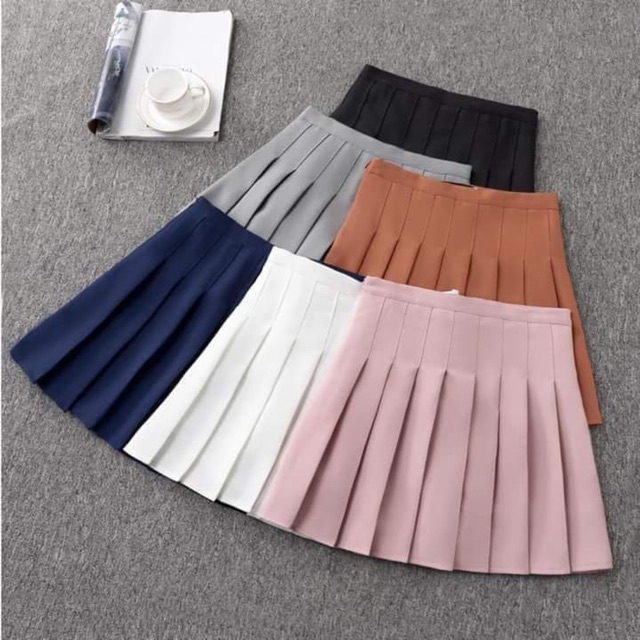 combo 2c chân váy xếp ly