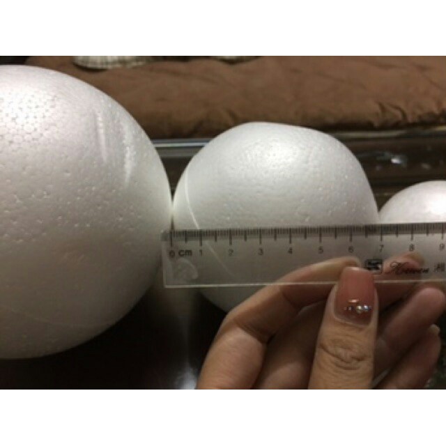 Cầu Tròn Xốp ( Xốp Tròn) Nhiều Kích Thước 15cm, 20cm