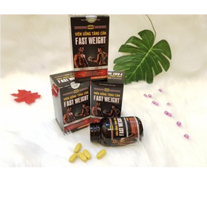 Viên Uống Fast Weight Hỗ Trợ Tăng Cân Hiệu Quả | Hộp 25 viên