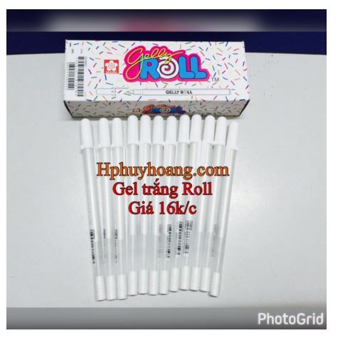 GEL TRẮNG SAKURA ROLL NÉT 0,8-1,0