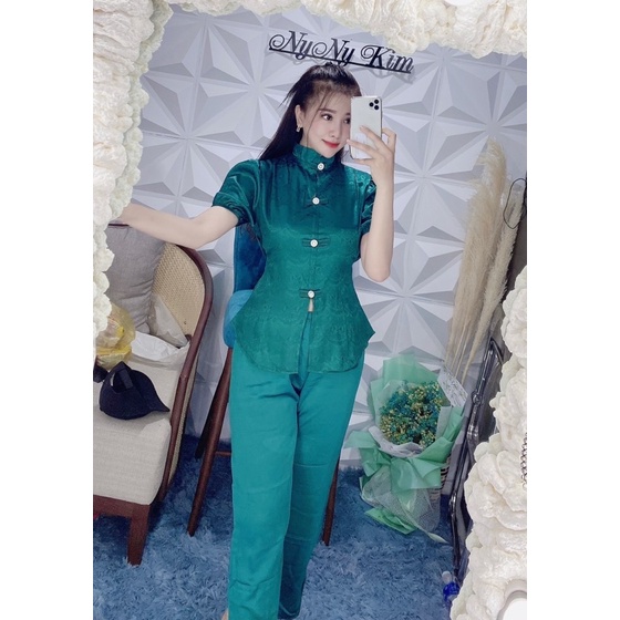 Bộ lam gấm siêu đẹp