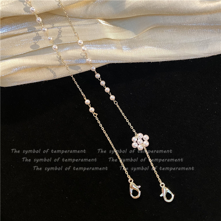 Dây Đeo Mắt Kính Đính Ngọc Trai