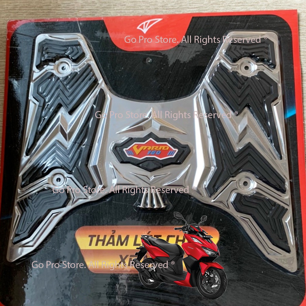 [CHÍNH HÃNG] Thảm Lót Chân VARIO 160cc 2022 INOX