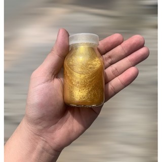 50g Sơn phủ hạt Pha Lê Vàng lấp lánh (VMH-113)