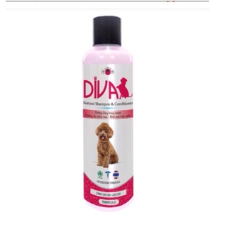 Sữa tắm cho chó DIVA dưỡng lông 260ml mùi thơm dễ chịu