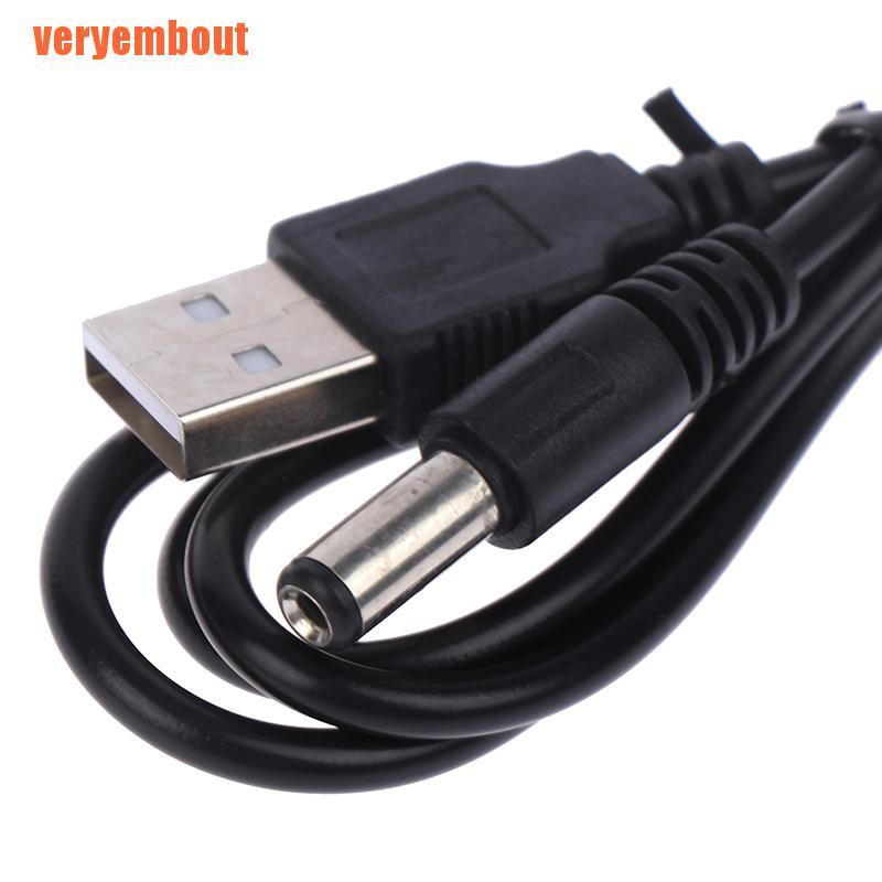 Giắc Chuyển Đổi Từ USB Sang DC 5.5mm * 2.1 / 2.5 * 0.7 / 3.0 * 1.0 / 4.0 * 1.7 / 3.5 * 1.35 5V