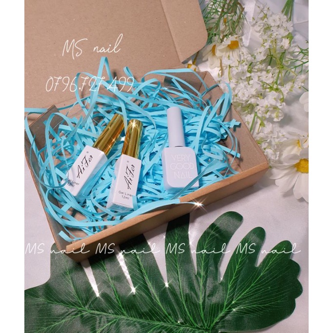 Hộp gói hàng, hộp gói móng úp, hộp gói nail box,  rơm gói hàng.