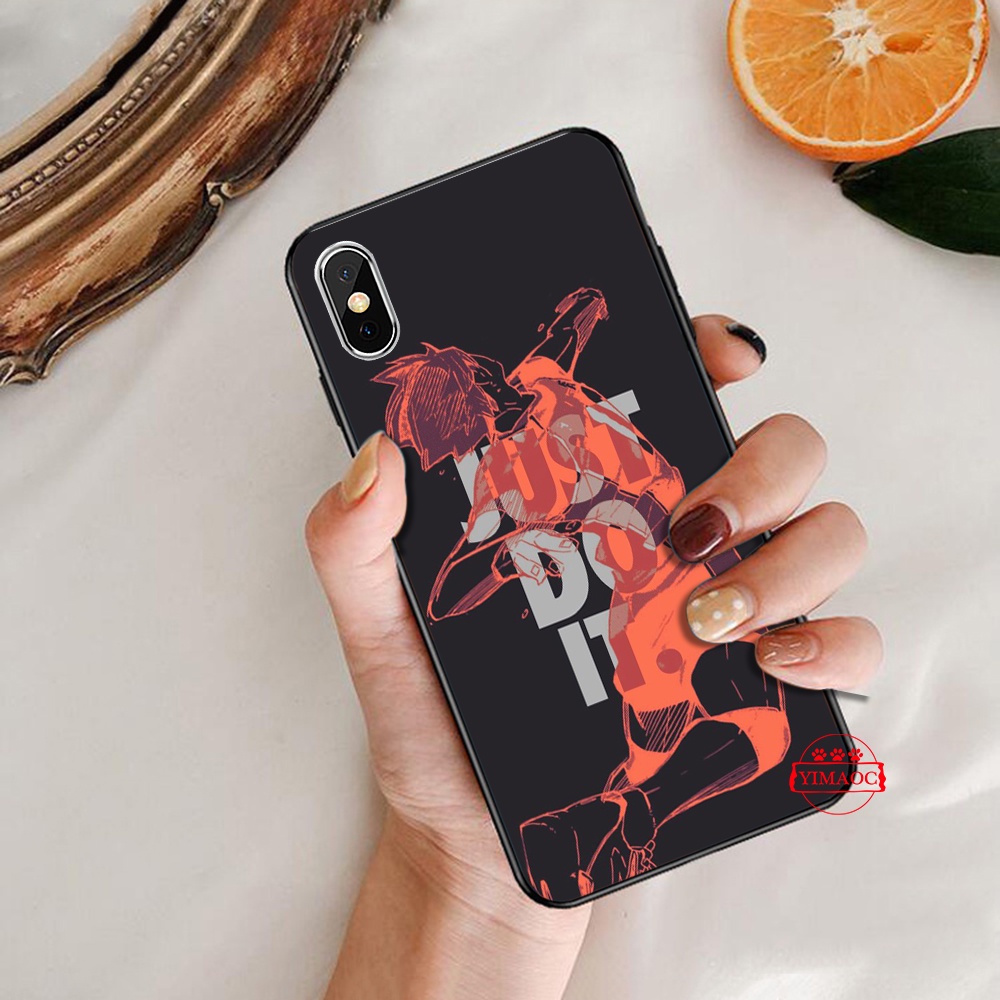 Ốp Điện Thoại TPU Dẻo Họa Tiết Hoạt Hình Haikyuu Cho iPhone 6 6S 7 8 Plus X XS XR 11 Pro Max 24TY