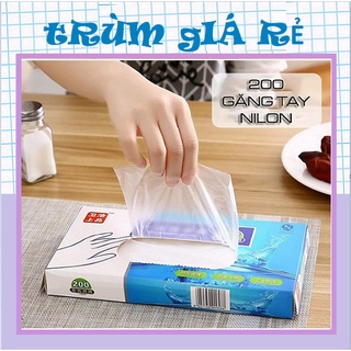 Hộp 200 bao tay dùng 1 lần - combo 200 bao tay dùng 1 lần tiện dụng