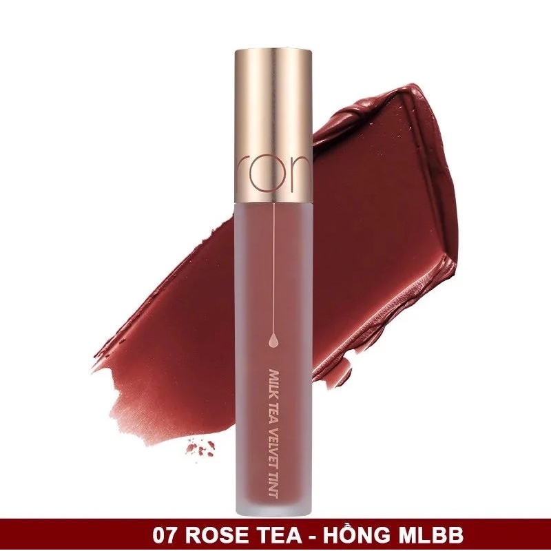 Son Kem Lì Mịn Lấy Cảm Hứng Từ Trà Sữa - Romand Milk Tea Velvet Tint