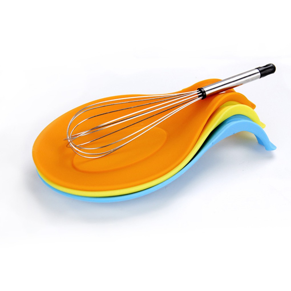 Dụng cụ kê muỗng bằng silicone đa năng tiện lợi