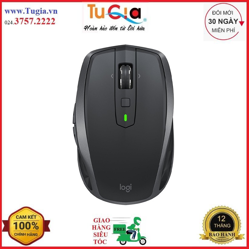 [Mã SKAMA06 giảm 8% đơn 250k]Chuột không dây Logitech Bluetooth/ Wireless Mouse MX Anywhere 2S - Hàng chính hãng