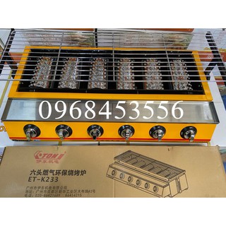 Bếp Nướng Hàu 6 Họng